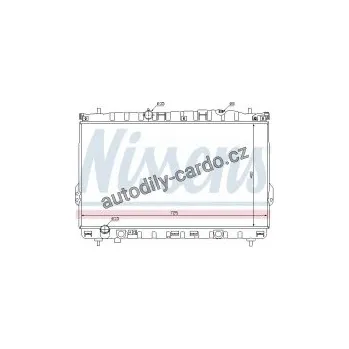 Chladič motoru Chladič motoru NISSENS 67032