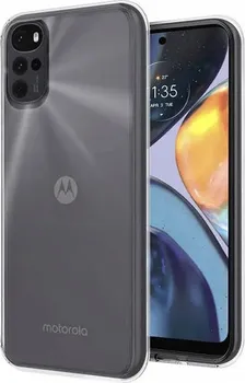 Pouzdro na mobilní telefon Forcell Back Ultra Slim pro Motorola Moto G22 průhledné