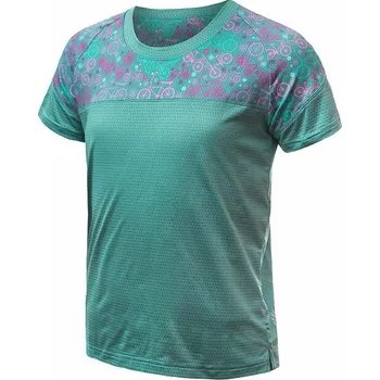 cyklistický dres Sensor Cyklo Helium dětský dres krátký rukáv mint / pink bikes 150