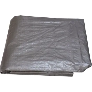 M.A.T. Group Krycí plachta 100 g/m2 stříbrná, 2 x 10 m