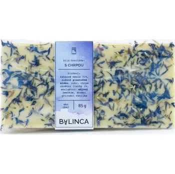 Čokoláda Čokoláda bílá s chrpou