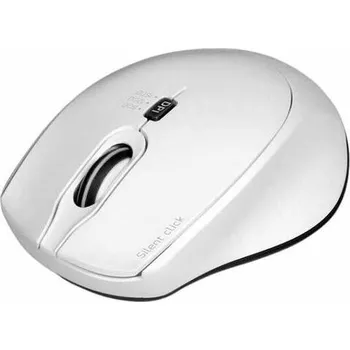Myš PORT CONNECT optická myš SILENT, bílá