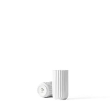 Váza Porcelánová váza Lyngby bílá 12,5 cm