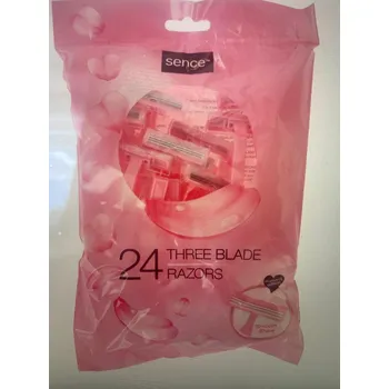 Holicí strojek Sence trojbřitý strojek 24ks dámský