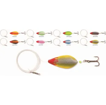 Nástraha QUANTUM Plandavky Fat Bloody Inliner 8g velikost # 2 Varianta: stříbrná / modrá