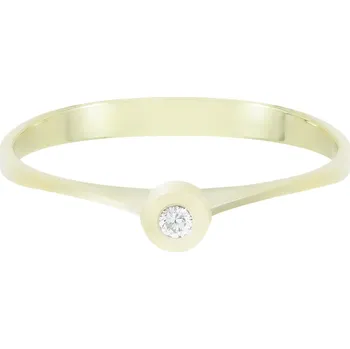 Prsten Zásnubní prsten ze zlata s diamantem 1112560E2