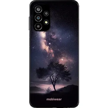 Pouzdro na mobilní telefon Lesklý kryt Mobiwear Glossy - Samsung Galaxy A23 / A23 5G - G005G Strom s galaxií (Prémiové lesklé pouzdro, obal, kryt Mobiwear Glossy na mobil Samsung Galaxy A23 / A23 5G - G005G Strom s galaxií, materiál Plast + TPU silikon - krytí po všech stranách,)