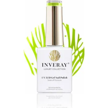 Lak na nehty Inveray UV/LED Gel Lak No. 136 LIME LIGHT
