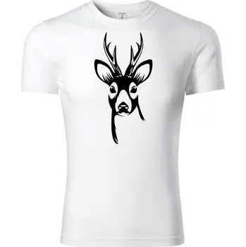 Chlapecké tričko Fenomeno Dětské tričko Srnec - bílé Velikost: 158cm/12 let