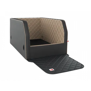 autosedačka pro psa Mypado Autosedačka pro psy a kočky na zadní sedadlo Travelmat royal béžová Velikost: M