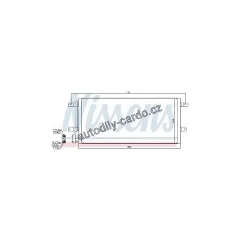 Chladič motoru Chladič klimatizace NISSENS 94524