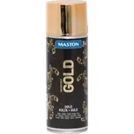 Maston BARVE VE SPREJI - ZLATO Spraypaint Decoeffect Gold vysoce lesklá dekorační barva 400ml