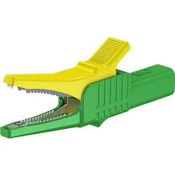 Příslušenství k měřicímu přístroji XKK-1001 žluto-zelená - Krokosvorka