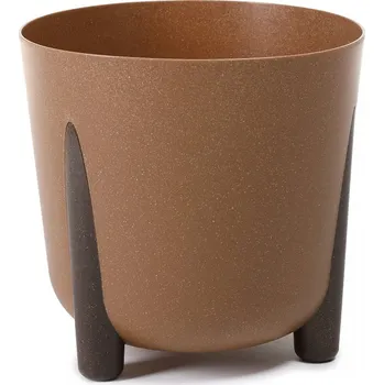 Květináč Plastový květináč Frida eco wood 255 mm, natur (135970 007 LA245 FRIDA natur ECOwood260)