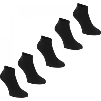Dámské ponožky Slazenger Trainer Socks 5 Pack Ladies Dark Asst Ladies 4-8