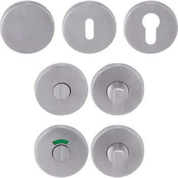 Dveřní kování MPK - ROZETA - R rozety WC s ukazatelem BN - Broušená nerez