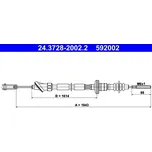 ATE Tažné lanko, ovládání spojky 24372820022
