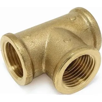 Fitinka Ostatní výrobci T-kus 8130 1/4", s vnitřními závity, mosaz