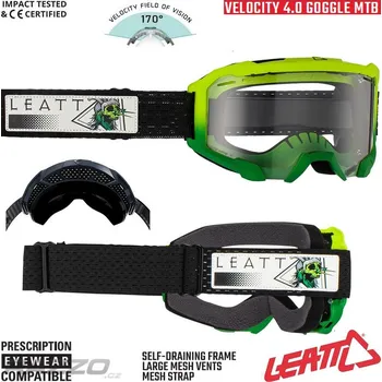 Motocyklové brýle Brýle na kolo LEATT Velocity 4.0 MTB Goggle Zombie