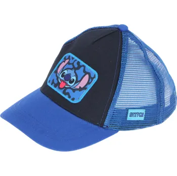 Kšiltovka Kšiltovka Lilo a Stitch světle černomodrá 52cm