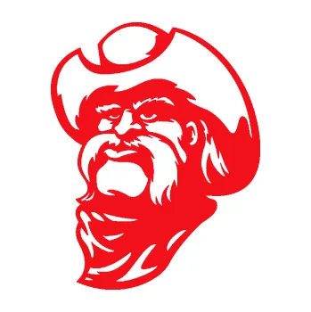 Samolepící dekorace SAMOLEPKA Kovboj 003 levá s kloboukem (10 - červená) NA AUTO, NÁLEPKA, FÓLIE, POLEP, TUNING, VLASTNÍ TEXT, TISK, AUTOSAMOLEPKY.cz, POLEPY, OBRÁZEK, LOGO, SAMOLEPKY