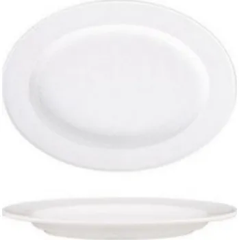 Talíř Talíř mělký oválný 34 × 24 cm