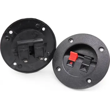 Příslušenství pro reproduktor Terminál svorkovnice 2 konektory kulatý