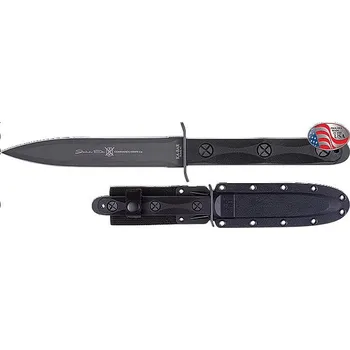 Pracovní nůž Ka-Bar Ek Model 4, dýka s pouzdrem KBEK44