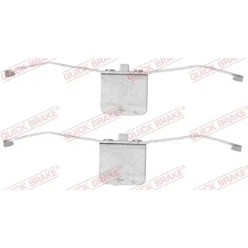 Brzdový komplet QUICK BRAKE Sada příslušenství, obložení kotoučové brzdy 1091639