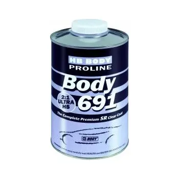 Autolak HB BODY 691 CLEAR COAT UHS 2:1 Akrylový lak 1l