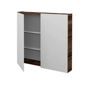 Koupelnový nábytek Dřevojas Dvoudveřová galerka PREMIUM GA2E 80 - D06 Ořech