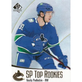 Karetní hra insert RC karta VASILY PODKOLZIN 21-22 SP Authentic SP Top Rookies číslo TR-11