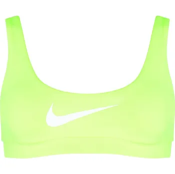 Podprsenka dámská sportovní podprsenka NIKE - GHOST GREEN - M (Nike Scoop Neck Bikini Top Womens)