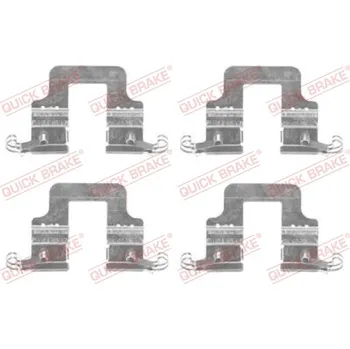 Brzdový komplet QUICK BRAKE Sada příslušenství, obložení kotoučové brzdy 1091766