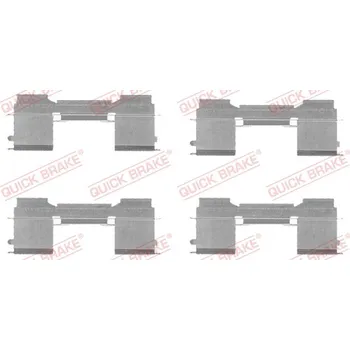 Brzdový komplet QUICK BRAKE Sada příslušenství, obložení kotoučové brzdy 1091729