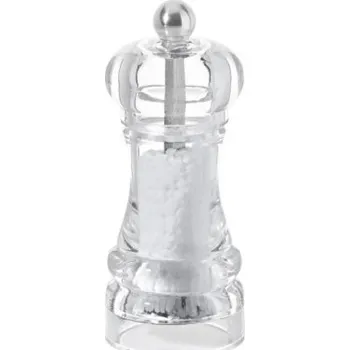 Mlýnek na koření de Buyer TANGO mlýnek na sůl transparentní, 11 cm | D-S386-118383