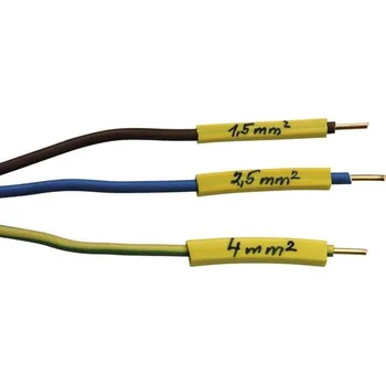 elektrický kabel Návlačka na vodiče vel.1,5 balení 200ks (Návlačka, popisovací bužírka na vodiče 1,5mm2)