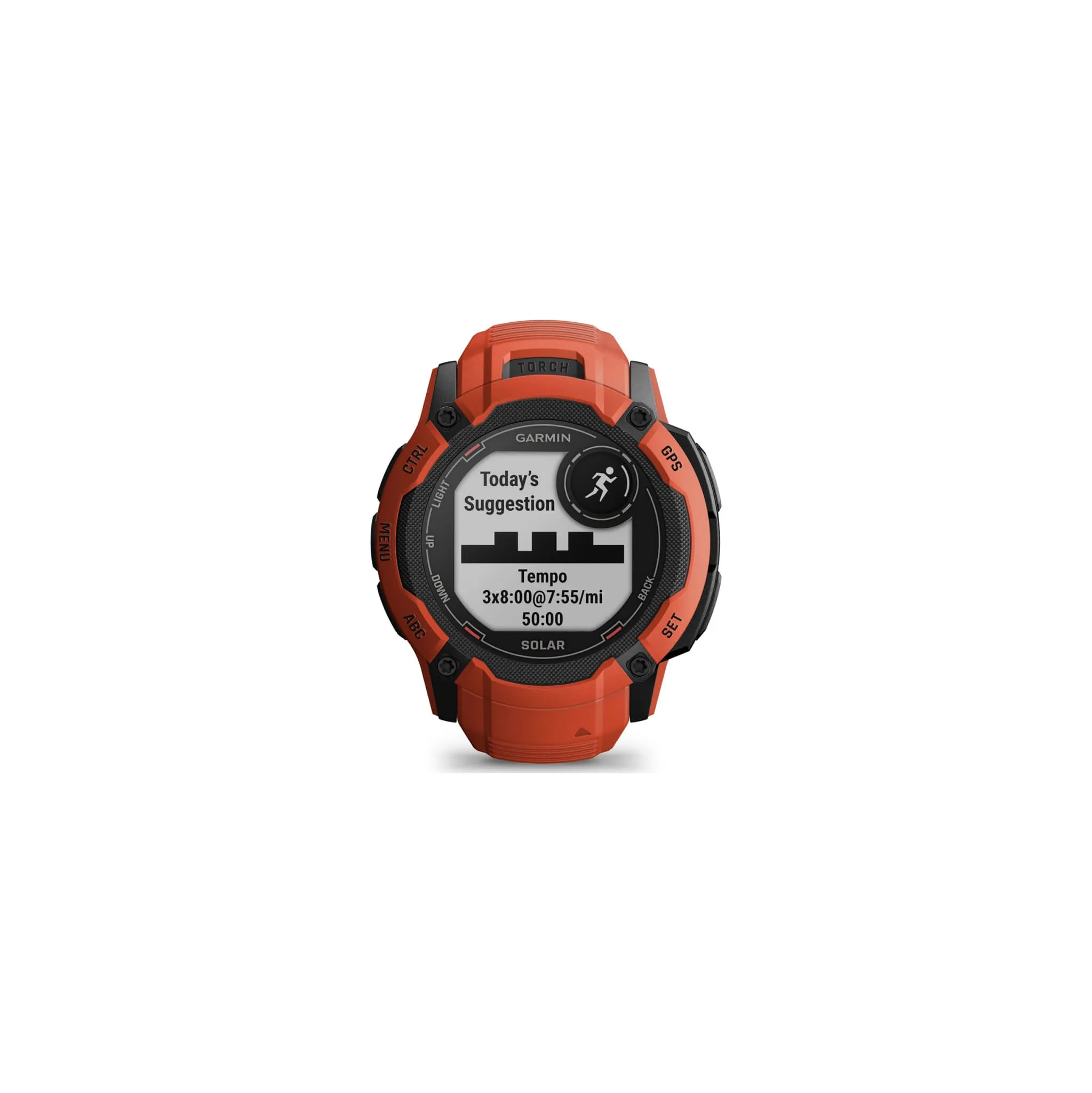 Fotografie 6 - Chytré hodinky Garmin Instinct 2X Solar Flame Red