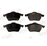 KRAFT AUTOMOTIVE Sada brzdových destiček, kotoučová brzda 6000320