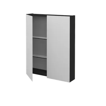 Koupelnový nábytek Dřevojas Dvoudveřová galerka PREMIUM GA2E 60 - N03 Graphite