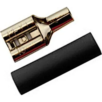 Four Connect Faston 4,8 mm dutinka černý pro 6 qmm