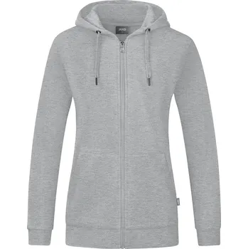 Dámská cargo bunda JAKO Bunda s kapucí Organic vel. 38, šedá