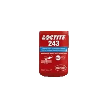 Průmyslové lepidlo Loctite 243 / 50 ml pro zajišťování a utěsňování závitových spojů, které mají být demontovatelné běžným ručním nářadím - LC-243-050