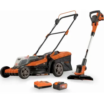 Sekačka POWERPLUS POWDPG75621 sekačka + strunový vyžínač + 1x 2,5 Ah