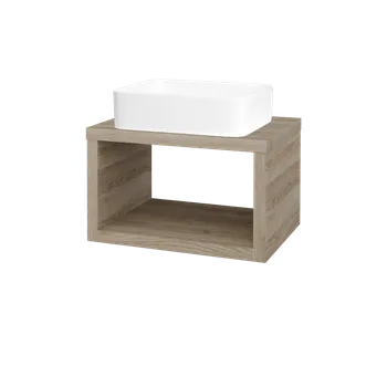 Koupelnový nábytek Dřevojas Koupelnová skříňka STORM SZO 60 (umyvadlo Joy) - D17 Colorado