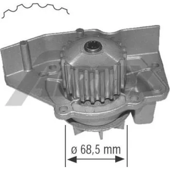 Vodní pumpa motoru AIRTEX Vodní čerpadlo, chlazení motoru 1361