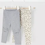 Mayoral 2ks dívčí kojenecké legíny 2721 - 030 Velikost: 68 Organická bavlna