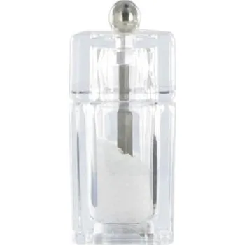 Kuchyňský mlýnek de Buyer Chacha mlýnek na sůl, transparentní, 9,5 cm | D-S381-098383