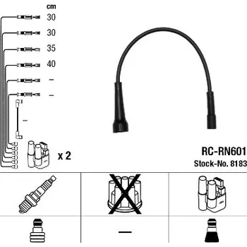 Zapalovací kabel NGK Sada kabelů pro zapalování 8183