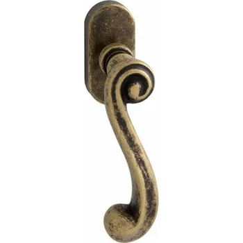 Dveřní kování TI - DK - CARLA - R 704 klika na eurookno pravá OBA - Antik bronz (46)